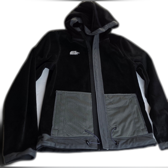 The North Face Womens Hooded  Black Fleece Lined Jacket SM. - Picture 10 of 12